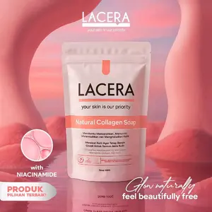 Lacera Bar Soap Brightening Collagen 100gr Hand Lotion