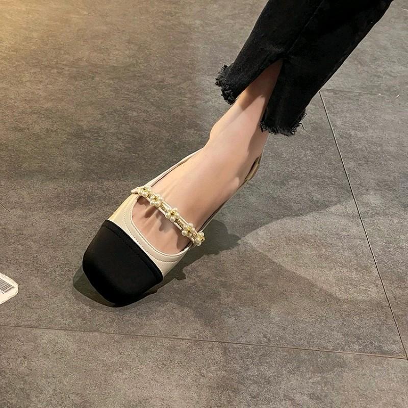 Sandal Flat Shoes Wanita Import Terbaru Motif Bunga Sandal B27 9