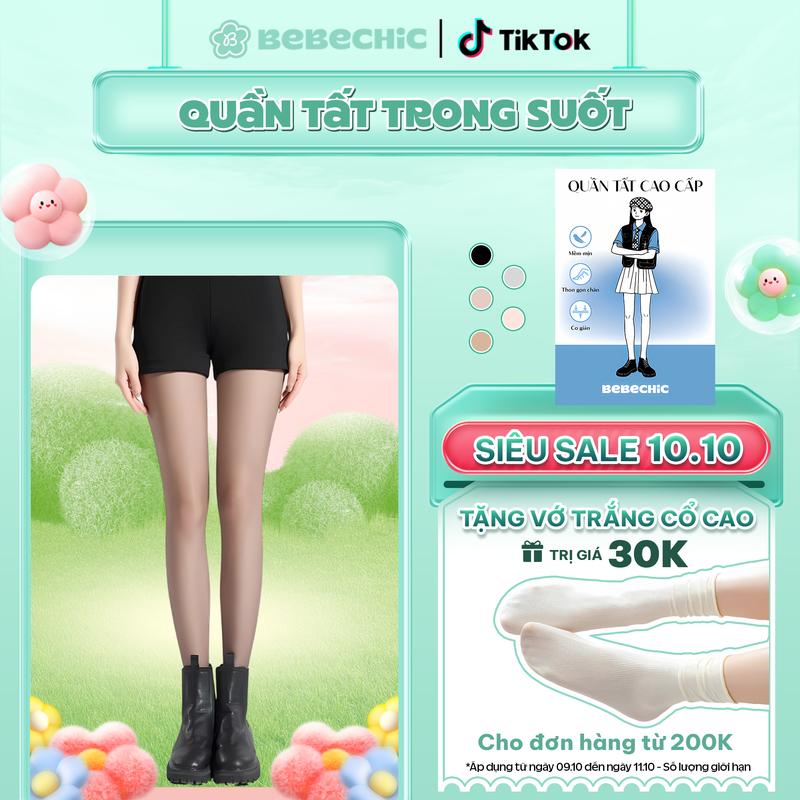 Quần Tất 0D Siêu Mỏng Trong Suốt Tàng Hình BEBECHIC BT09 (ĐEN/DA TỰ NHIÊN/DA SÁNG/CAFE/XÁM)
