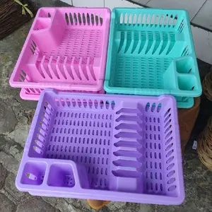 rak piring plastik lovenia plus tatakan penirisan