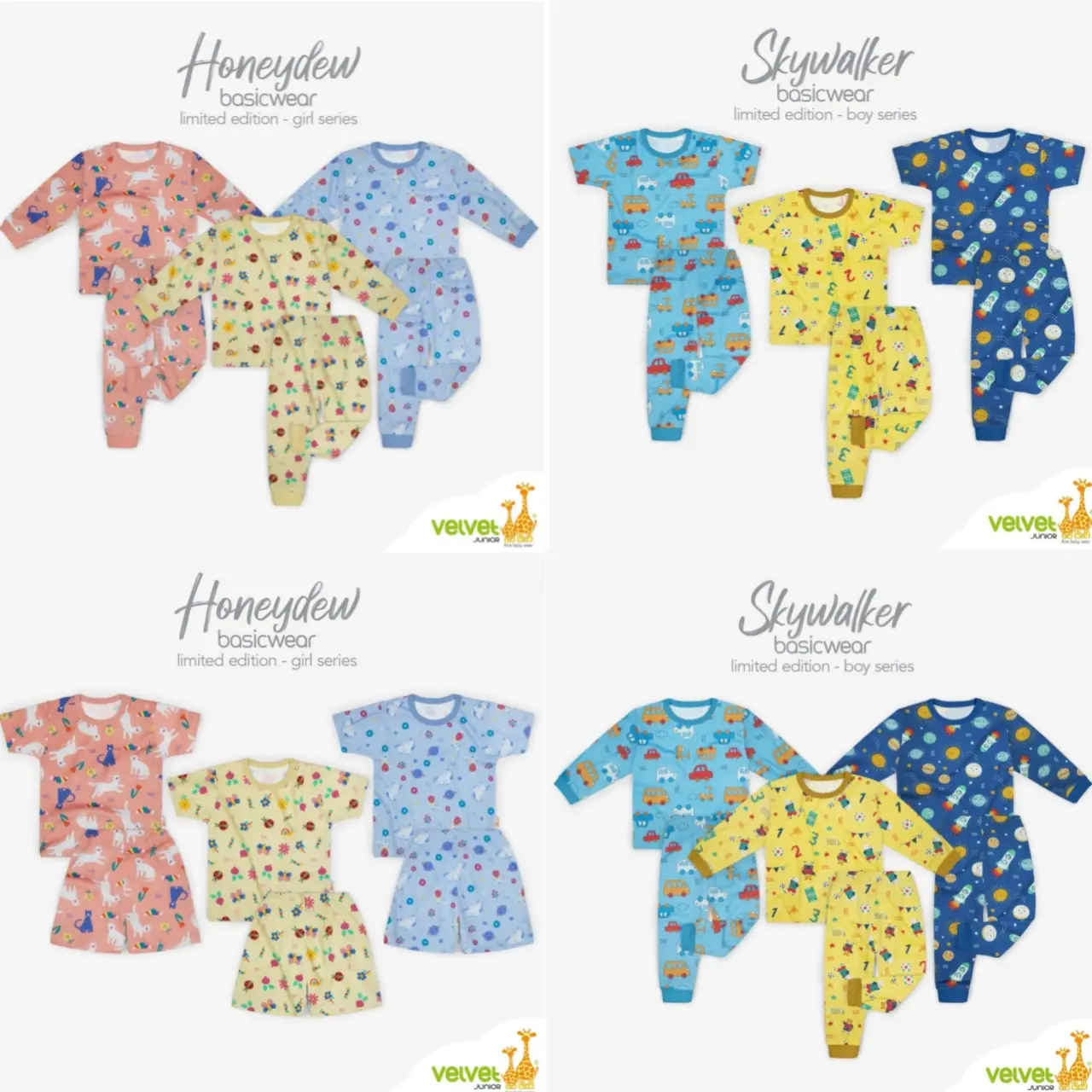 3 STEL Setelan velvet junior kancing pundak SIZE S M L LB XL
