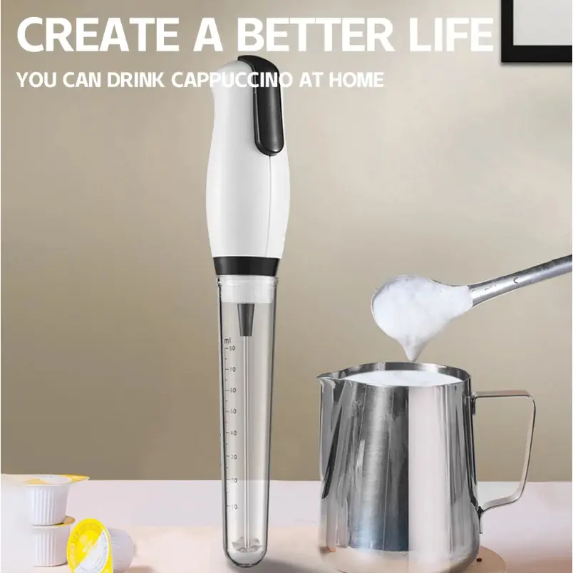 COD Milk frother listrik Milk foamer Pembuat busa susu Foam susu Milk foam pengaduk minuman