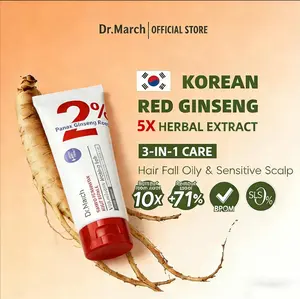 「COD」-Dr.March BPOM upgrade 3in1Shampoo Penumbuh RambutCepat Ginger Shampoo Rambut Rontok AntiRambut Sampo Pemanjang Rambut Shampo Jahe Perawatan Rambut Rontok Memperkuat AkarRambut