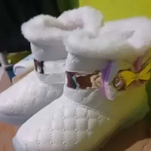 Arya Sepatu LED boot Anak Sekolah TK Perempuan Anti Slip Perelat Terbaru 2025 kaki fashion  tanpa hak sepatu boot