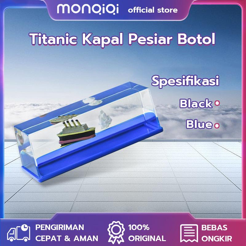 Kapal Pesiar Botol Cairan Drift kapal pesiar ombak hiasan dashboard mobil Rumah Mainan Hadiah Ulang perahu kapal car decoration titanic boat shark onepiece going merry boat Plastik 0