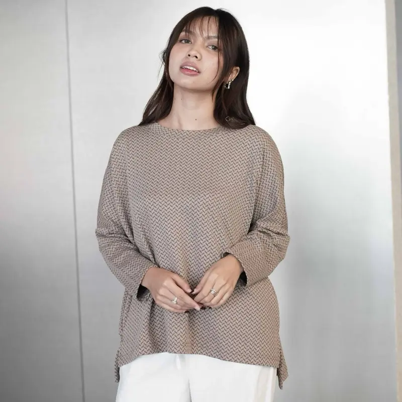 Alaska Knit Atasan Casual Oversize by Monicathelabel_ 5