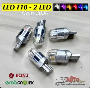 Lampu LED T10 W5W 168 Osram / 2 LED / 3030 Chip