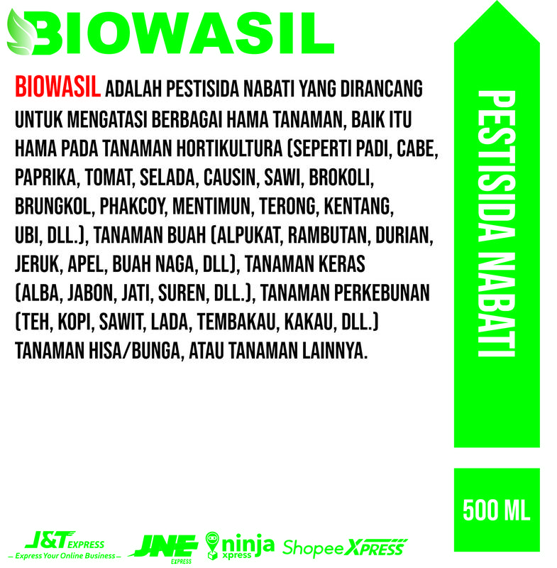 Pembasmi Hama Walang Sangit Pada Padi Paling Ampuh Biowasil Mampu Mengusir Hama Walang Sangit pada Tanaman Padi, Pupuk Pengendali Hama Walang Sangit Pada Padi Paling Ampuh dan Tokcer isi 500 ML 1
