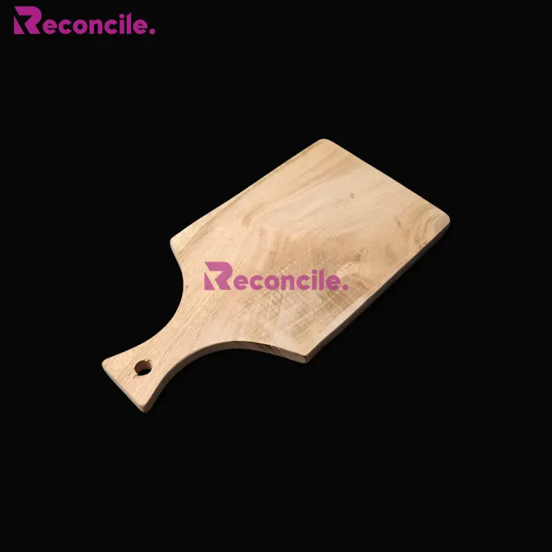 Reconcile AM03 Talenan Kayu Mahoni Gagang/Cutting Board/Alas memotong iris Bawang 2