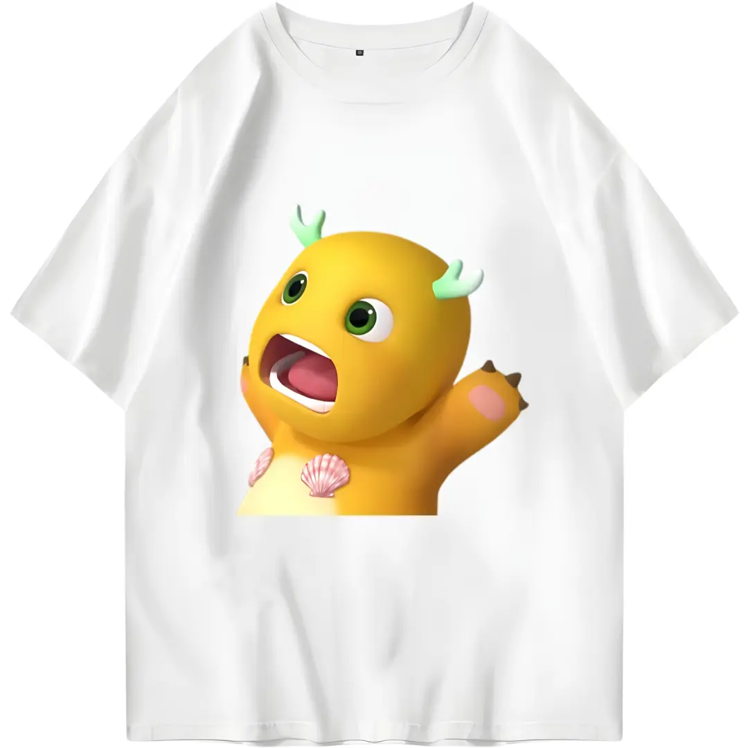 Kaos Tshirt unisex Nailong Dino Size M - 3XL (02)