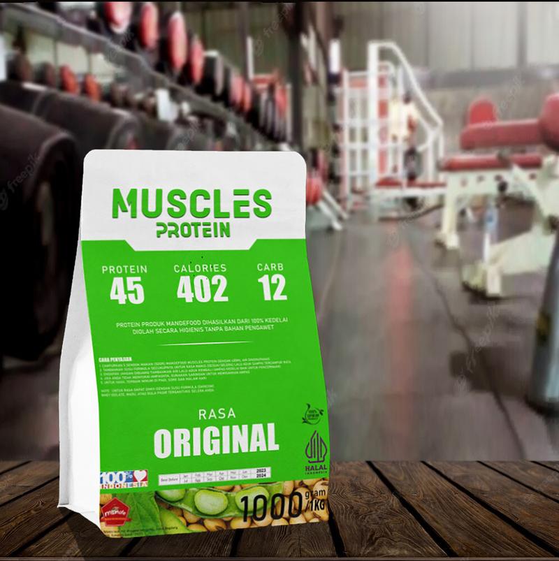 Product Introduction of Muscles protein Whey Protein Bubuk Kedelai Murni 1000 Gram 1