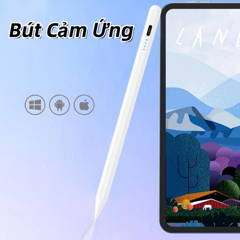 Bút Cảm Ứng Hot TikTok Cho Điện Thoại Android/iOS Máy Tính Bảng Bút Stylus Đa Năng Chống Trượt Nhạy Như Ngón Tay Kết Nối Tự Động