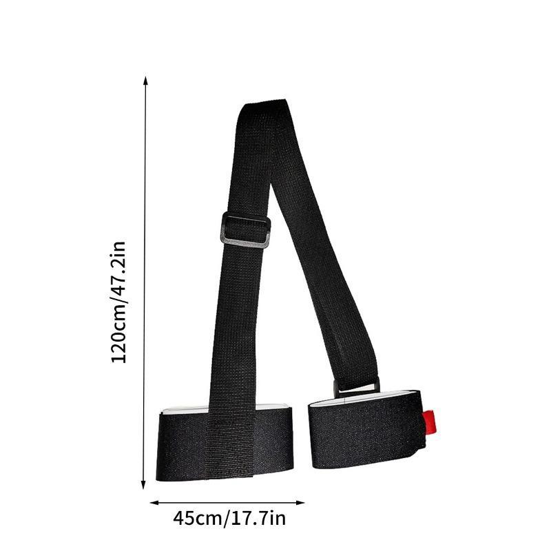 Product Introduction of Ski Straps - Ski straps for carrying your ski gear easily, adjustable ski poles, shoulder straps, snowboard straps, winter sports accessories 0
