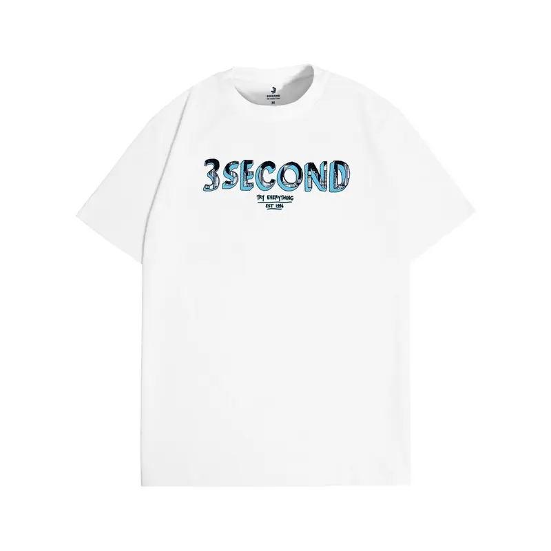 3Second Kaos Pria Lengan Pendek Katun Regular Fit OL-C300424 Tshirt 2