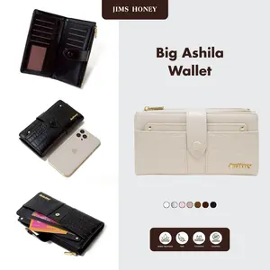 JIMS HONEY - Big Ashila - Dompet Panjang Wanita Kulit Uang