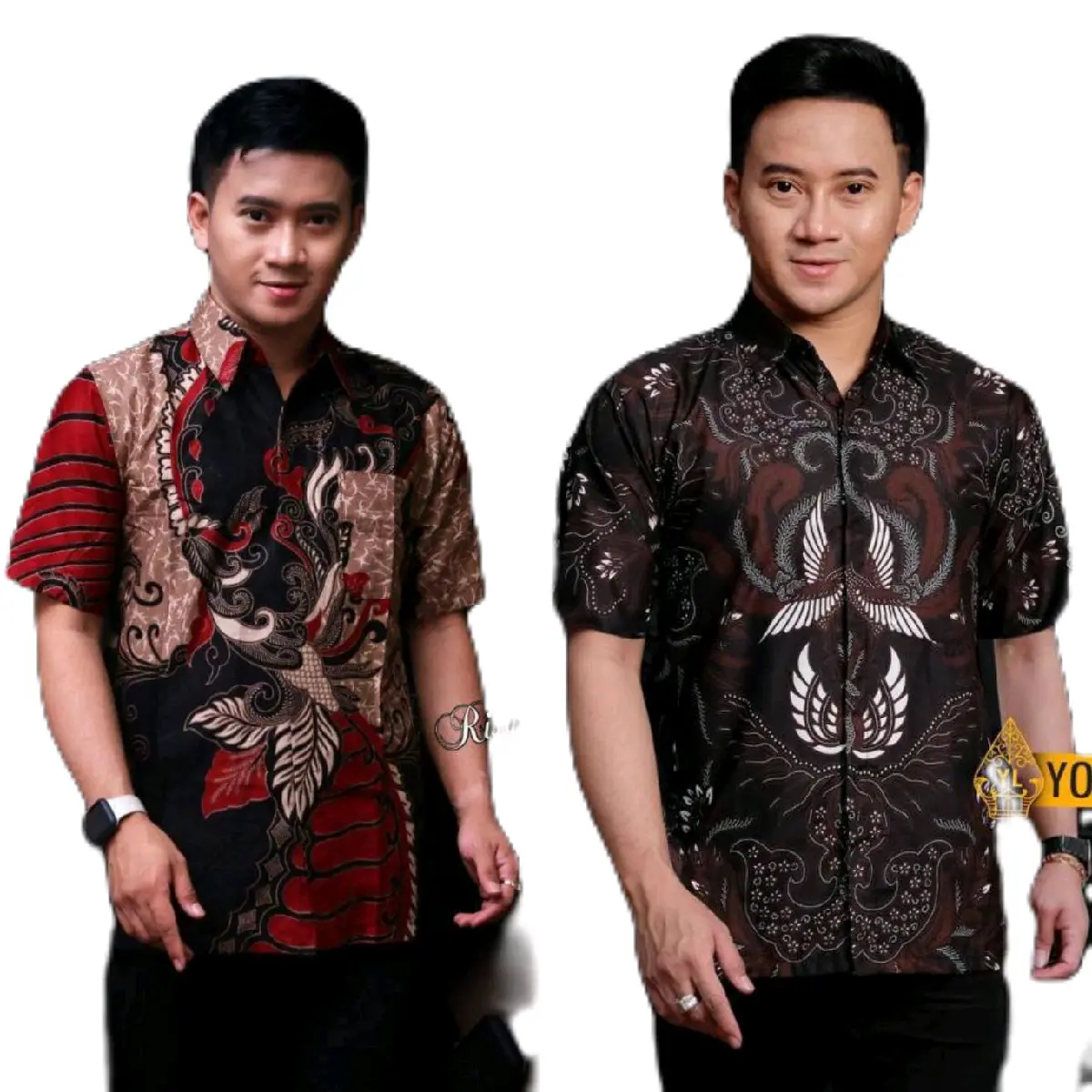 BAJU BATIK ASLI PEKALONGAN | BATIK DEWASA LENGAN PENDEK | BATIK TERBARU