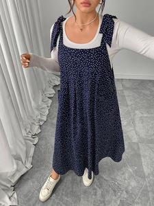 Vestido sin mangas de talla grande para mujer, vestidos largos, casuales de tela tejida, cómodo y holgado para el verano, ideal para actividades al aire libre y traslados