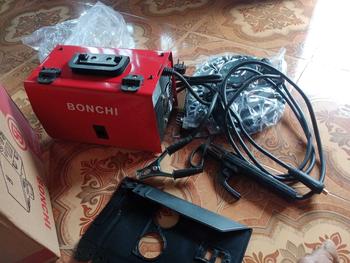 Product Review of MESIN LAS MIG/MMA FREE KAWAT LAS Lengkap MERK BONCHI 900w 130Amper from W**n S**a 0