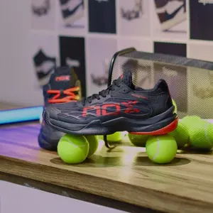 Sepatu Padel NOX AT10 Lux Padel Black Red
