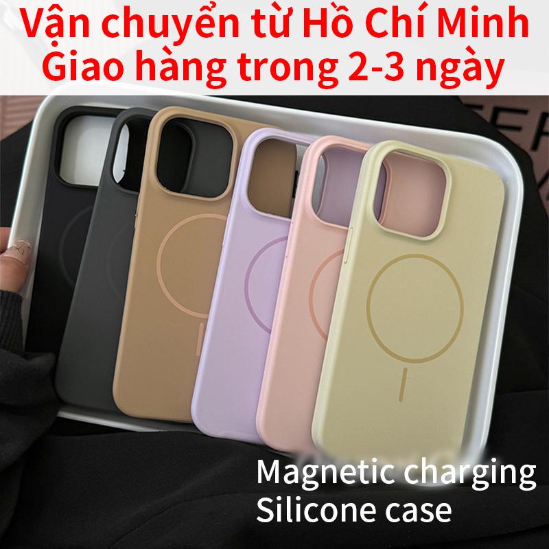 Ốp Điện Thoại Silicon Lỏng Từ Tính, Ốp Chống Sốc, Tương Thích Với iPhone 18 13, 17, 11, 12, 14, 15, 16, Pro Max, Plus, Bảo Vệ Ốp Lưng Sốc, Phụ Kiện Ốp Lưng