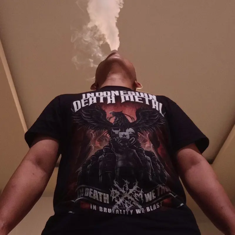 Kaos Indonesian death metal revolusi black Band 1