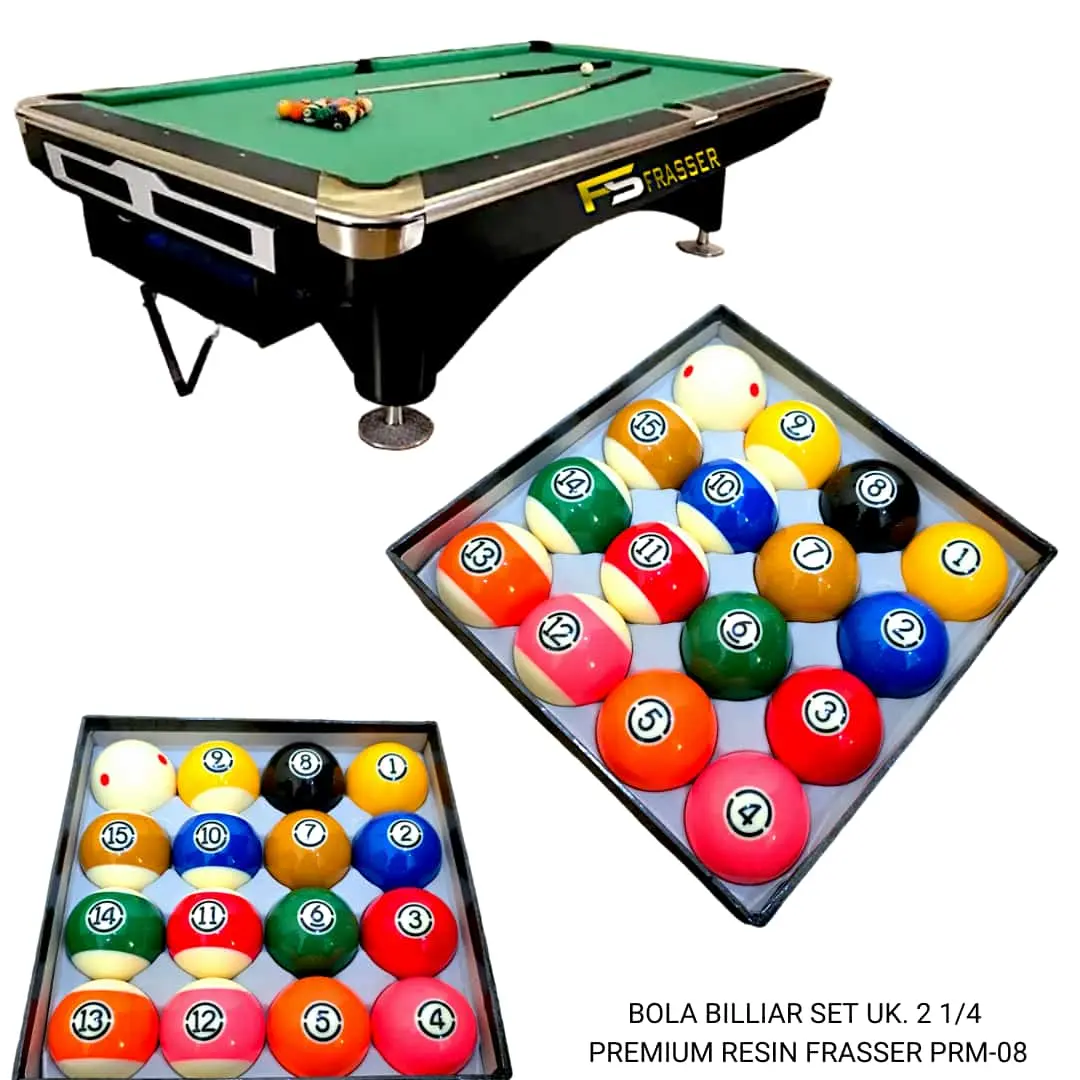 Frasser Bola Biliar / Bola Billiard / Bola Bilyar Premium / Bola Belgi / Bola Premier Belgium Tournament BLBLD 07