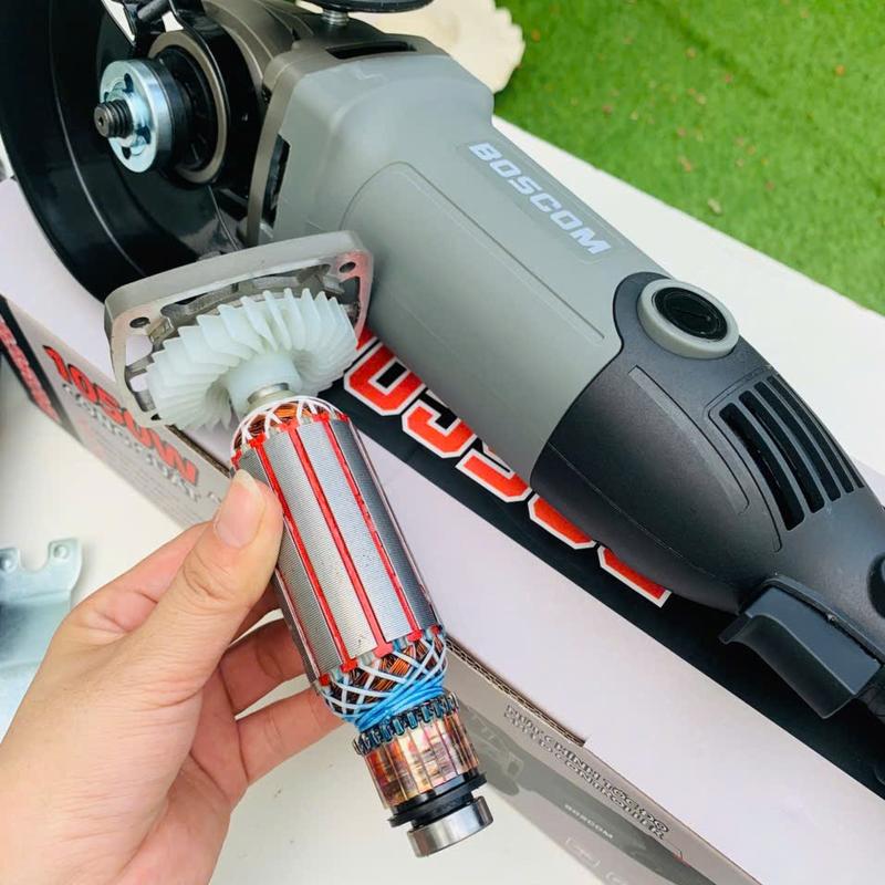  Máy mài boscom 980w siêu khoẻ lõi đồng ro dài 10 cm  máy chuyên công trình không nóng máy bảo hành 12 tháng 