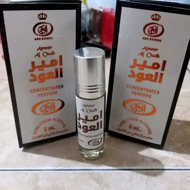 perfume Ameer 2 btl ukuran roll on 6ml wanginya ntuk pria wanita tahan ...