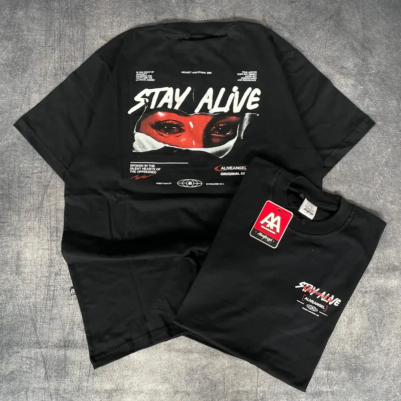 beli 1 dapat 3 / kaos distro original premium / baju distro pria & wanita / sablon platisol / katun combed 30s / lengan pendek  Tshirt Atasan Cowok Unisex Kain Art Logo Printing Samping Nyaman shirt graphic Keren Oversize 2