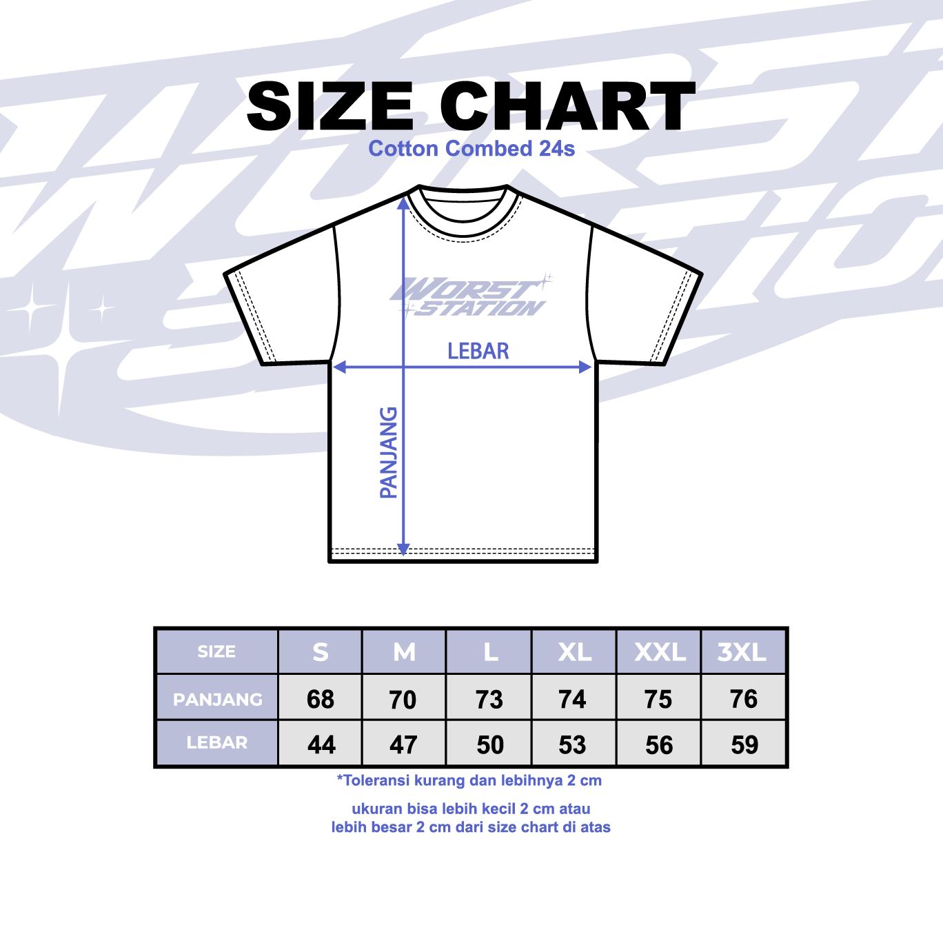 Kaos Two Stroke Station Cotton Combed 24s KWS2S.003