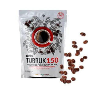 Bubuk Kopi Robusta Murni Tanpa Campuran - Kopi Bubuk Robusta Wonosobo Premium 150gram - Nalara Coffee