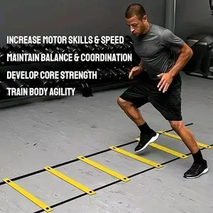 6 METER 12 BILAH Agility Ladder Speed Training / Agility Ladder untuk Latihan Kecepatan