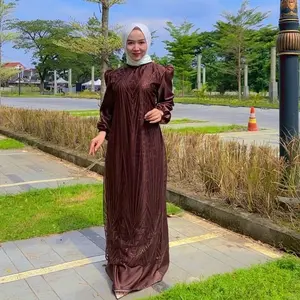 ARABIAN DRESS / DRESS SATIN Bahan satin Dress Kondangan