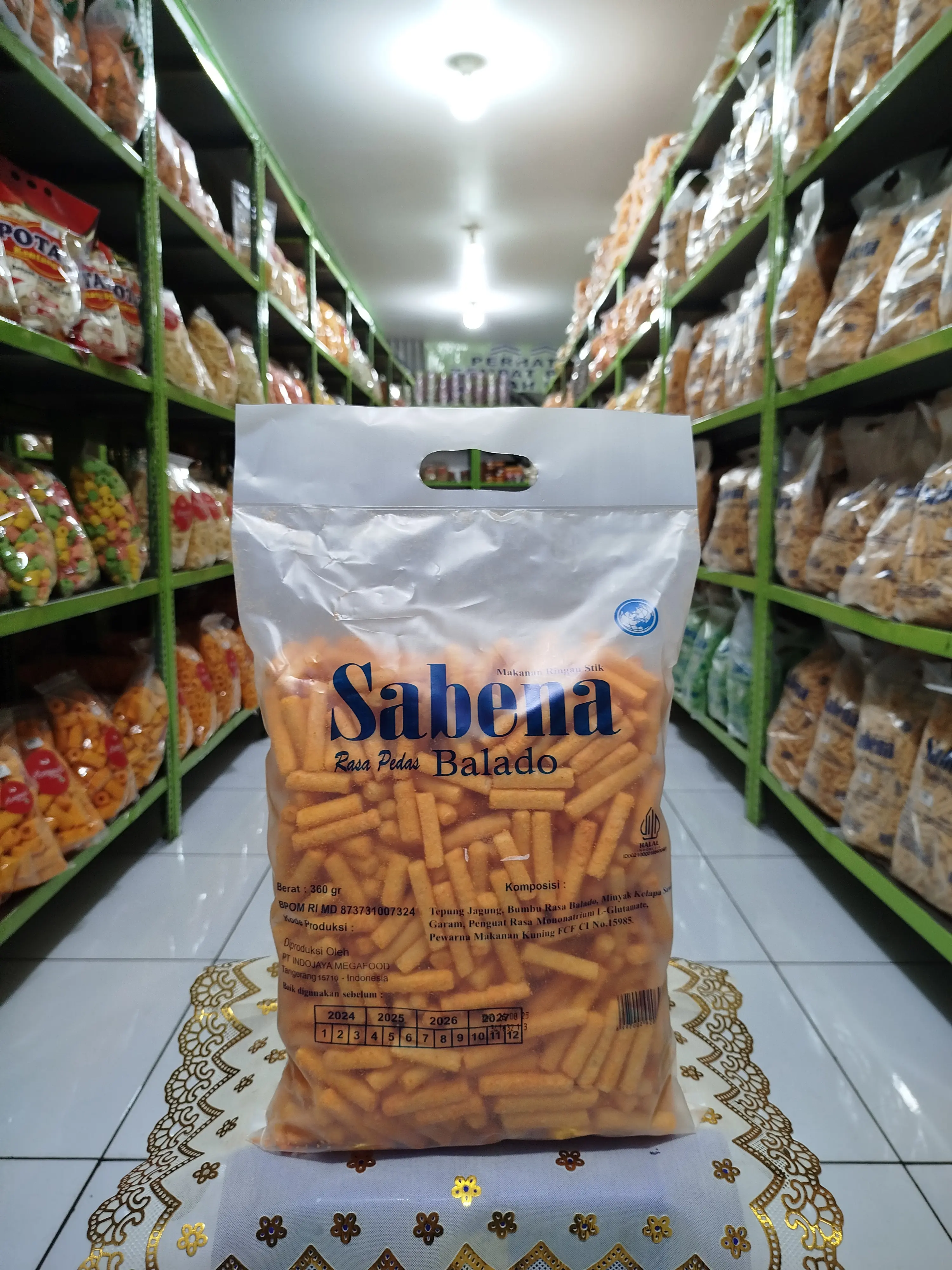 STICK SABENA UKURAN JUMBO ANEKA RASA 340 GRAM Snack Kering