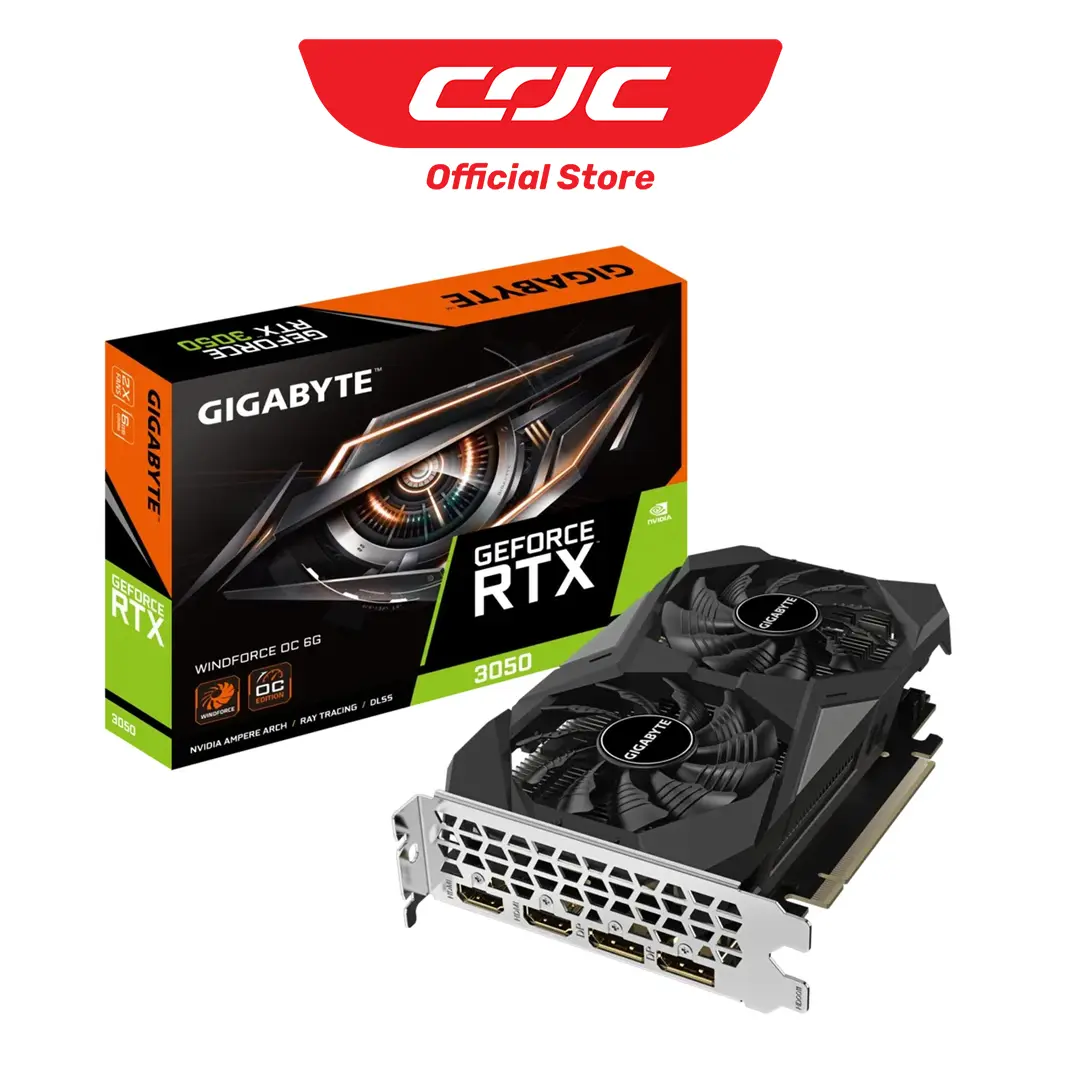 GIGABYTE GeForce RTX 3050 6GB WINDFORCE OC