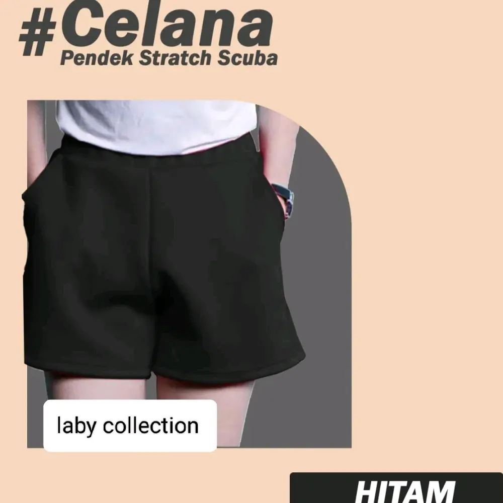 CELANA PENDEK STRETCH JUMBO BIG SIZE SCUBA IMPORT PREMIUM Shorts