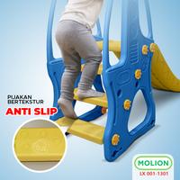 Gambar Mainan Prosotan Ayunan Anak Seluncuran Bahan Plastik HDPE 5in1 & 3in1 Swing Slide 001-M1301 - M1301 BIRU 3in1 dari Speedsindonesia Kota Surabaya 3 Tokopedia