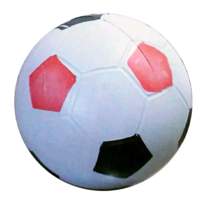 Bola Sepak Plastik 22 cm / Bola Motif Warna Ringan