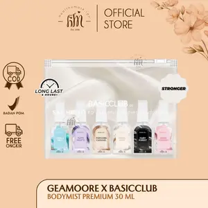 GEAMOORE X BASICCLUB (ISI 6 BODYMIST) NETTO 30 ML BPOM