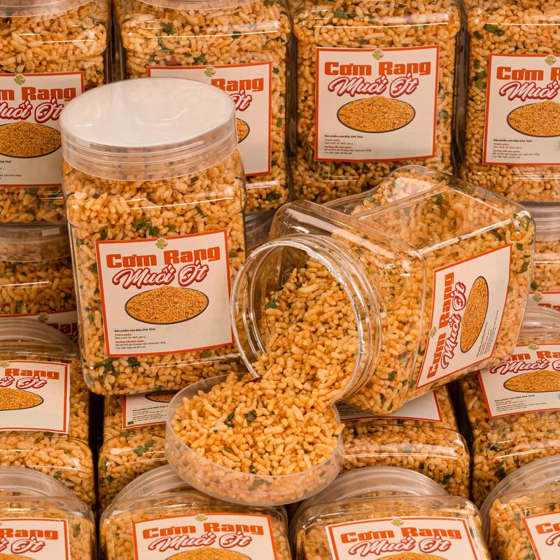 Cơm Rang Muối Ớt - Snack ăn vặt giòn tan đậm vị - Bếp Chè Thái