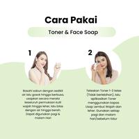 Gambar PAKET BUNDLE 2 IN 1 |  Leika Skincare Paket 2 in 1 Toner & Face Soap Resmi BPOM dan Halal MUI dari LeikaBeautyCenter_NEW Kota Cirebon 4 Tokopedia