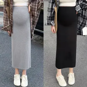 Rok Panjang Ibu Hamil Santai – Maternity Skirt Casual Nyaman Bahan Lembut Harian Bumil