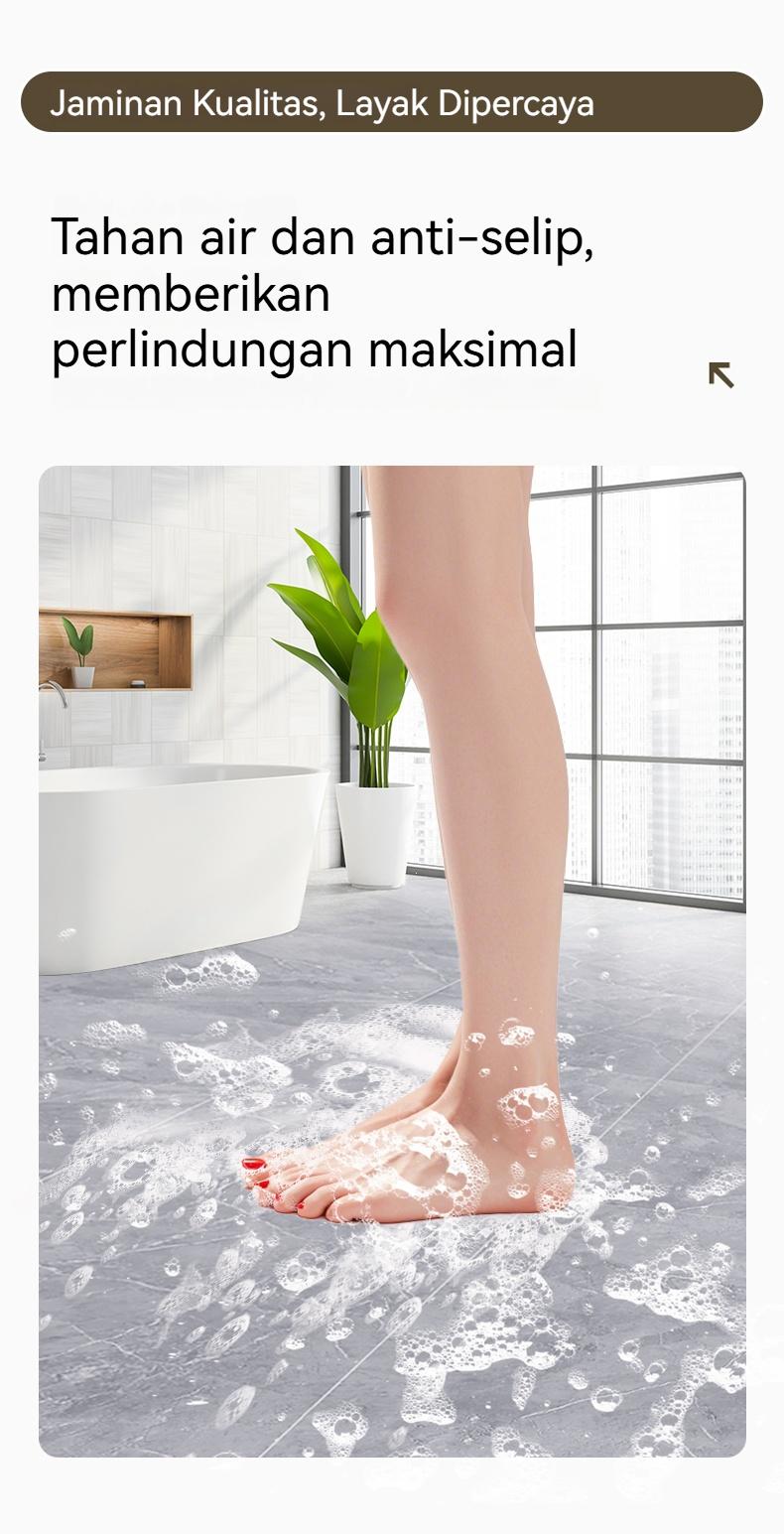 【​​Pengiriman hari ini​​​​】Ketebalan 1.0 mm Karpet Lantai Motif Kayu / Karpet Lantai Roll Vinyl Roll/ Vinyl Gulung Panjang Dekorasi Lantai Motif Kayu Anti-Slip Mudah Bersih /Bertekstur Emboss 2MX5M 2MX10M 2MX25M