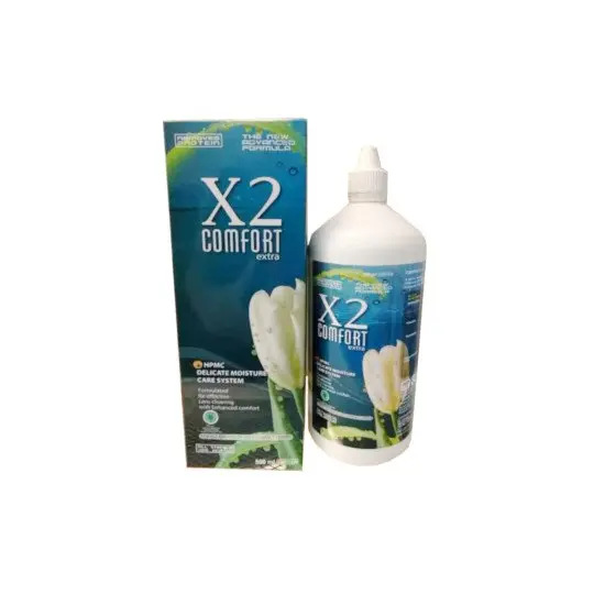 Cairan pembersih X2 500ML Cairan Pembersih Softlens / BB