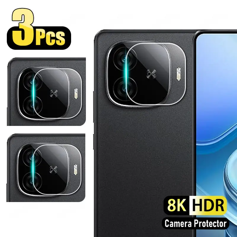 Bảo Vệ Ống Kính Kính Cường Lực, Dành Cho iQOO Z9 Turbo Plus, Phim Bảo Vệ Camera Mặt Sau Trong Suốt HD, Tương Thích 5G V2352A V2417A