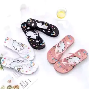 RNSTAR SENDAL JEPIT WANITA MOTIF KUCING LUCU Sandal Karet Cewek