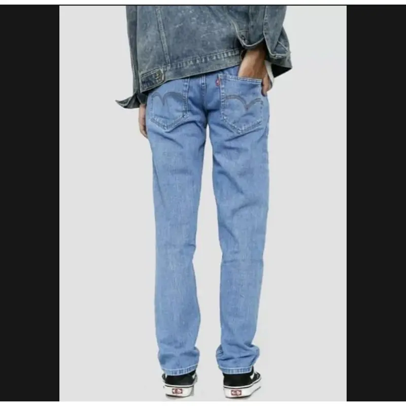 [PROMO] Celana Jeans Panjang Size 27-38 Pria Lepis Model Standart Reguler/Celana Jeans Pria Standart Pinggang Kancing Bahan Denim 4 Warna TERMURAH 2