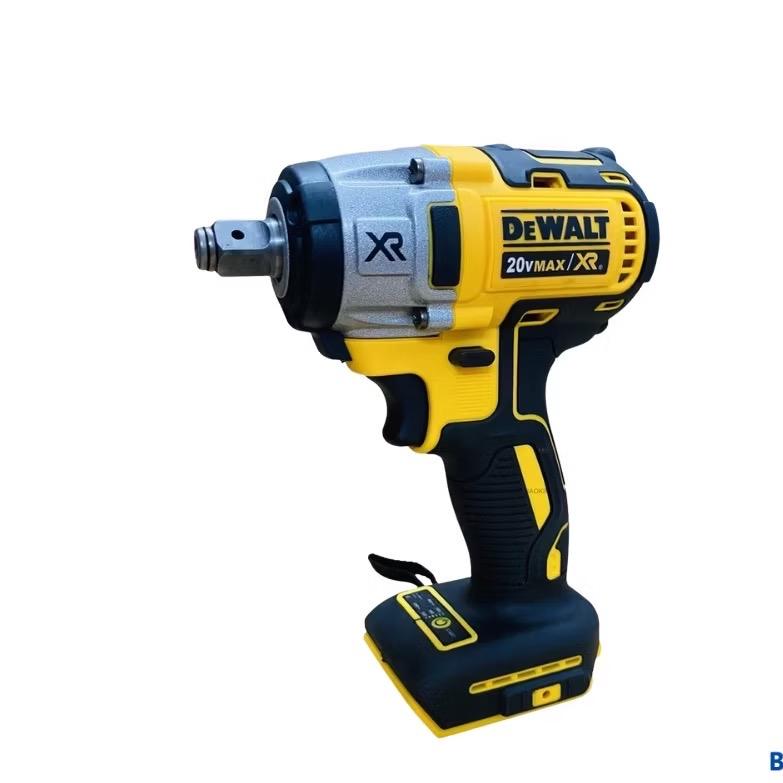 ￼Thân Máy siết bulong Dewalt  chân pin phổ thông 4 cm, lực siết 380 Nm, động cơ không chổi than