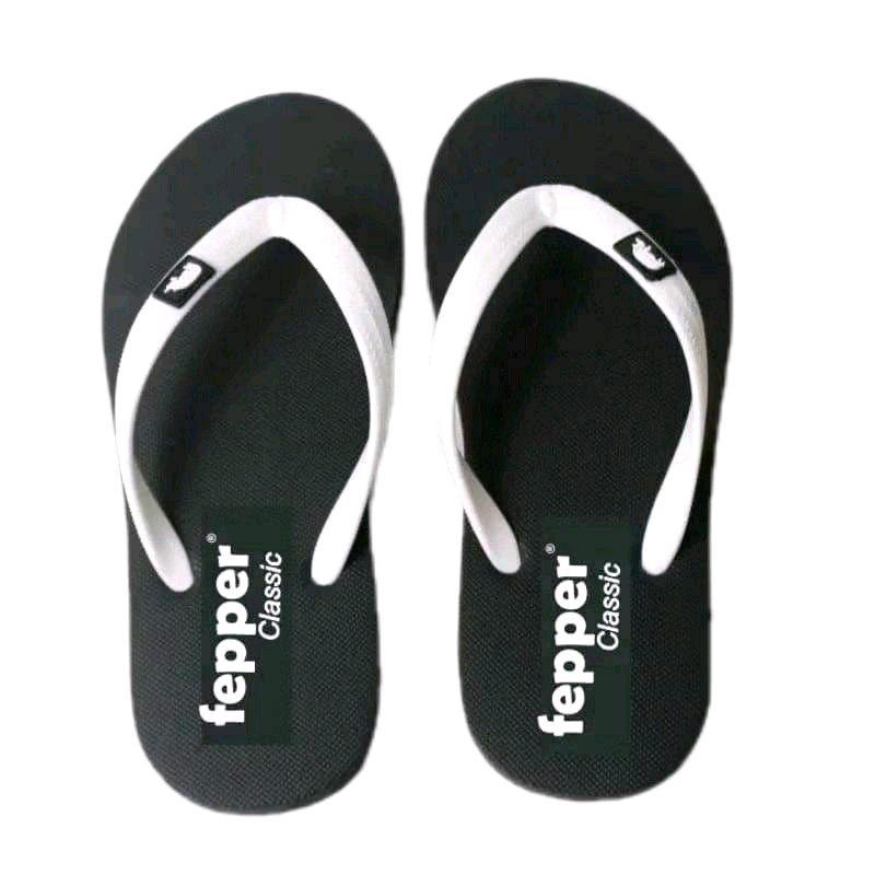 Product Introduction of sandal jepit distro Feilpper terbaru viral Pria Sendal Putih 15