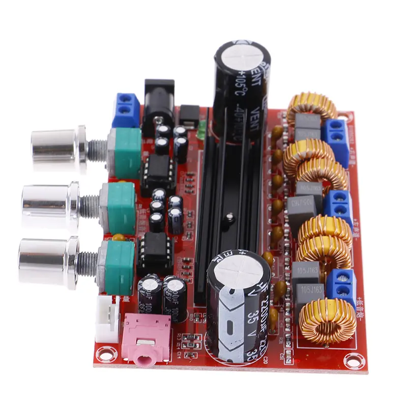 Kit Power Amplifier Class D TPA3116D2 2x50W+100W 2x120W Stereo Subwoofer XH-M139 XH-M543 Amplifier Board 6